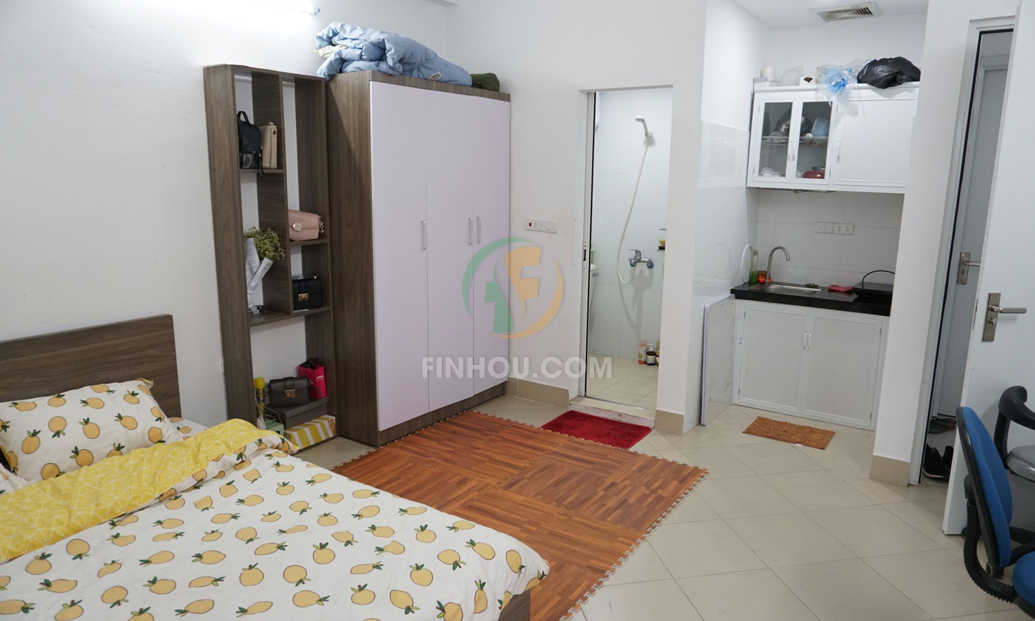 Phòng 303 diện tích 30 m2 thuộc nhà 7 tầng khu vực Lê Trọng Tấn