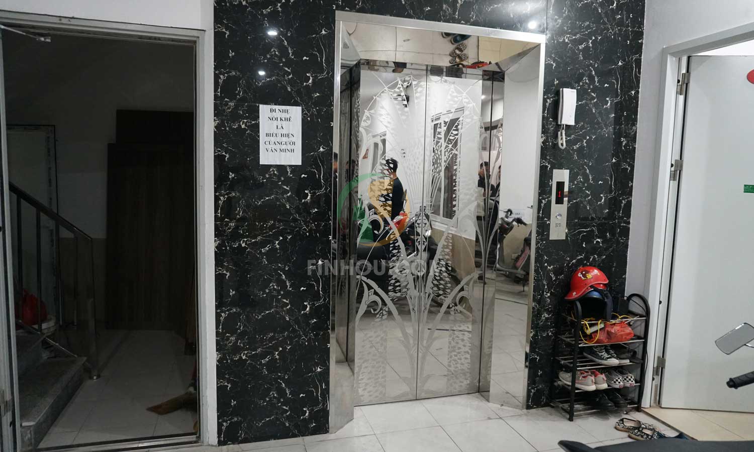 Nhà 7 tầng cho thuê theo từng phòng diện tích từ 28 đến 35 m2