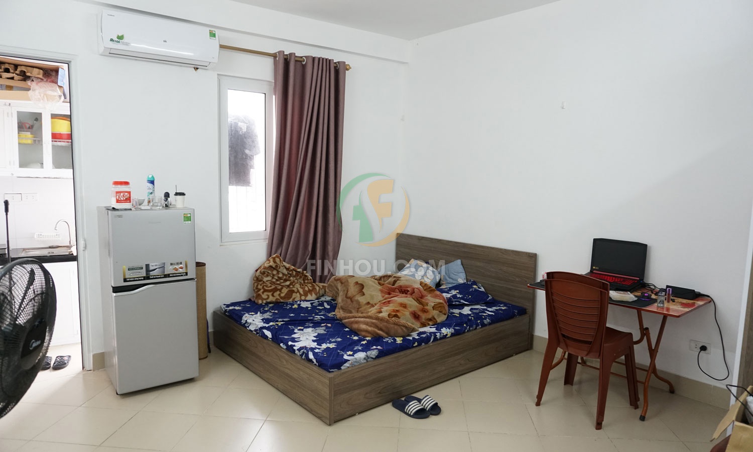 Phòng 204 diện tích 30 m2 thuộc nhà 7 tầng khu vực Lê Trọng Tấn